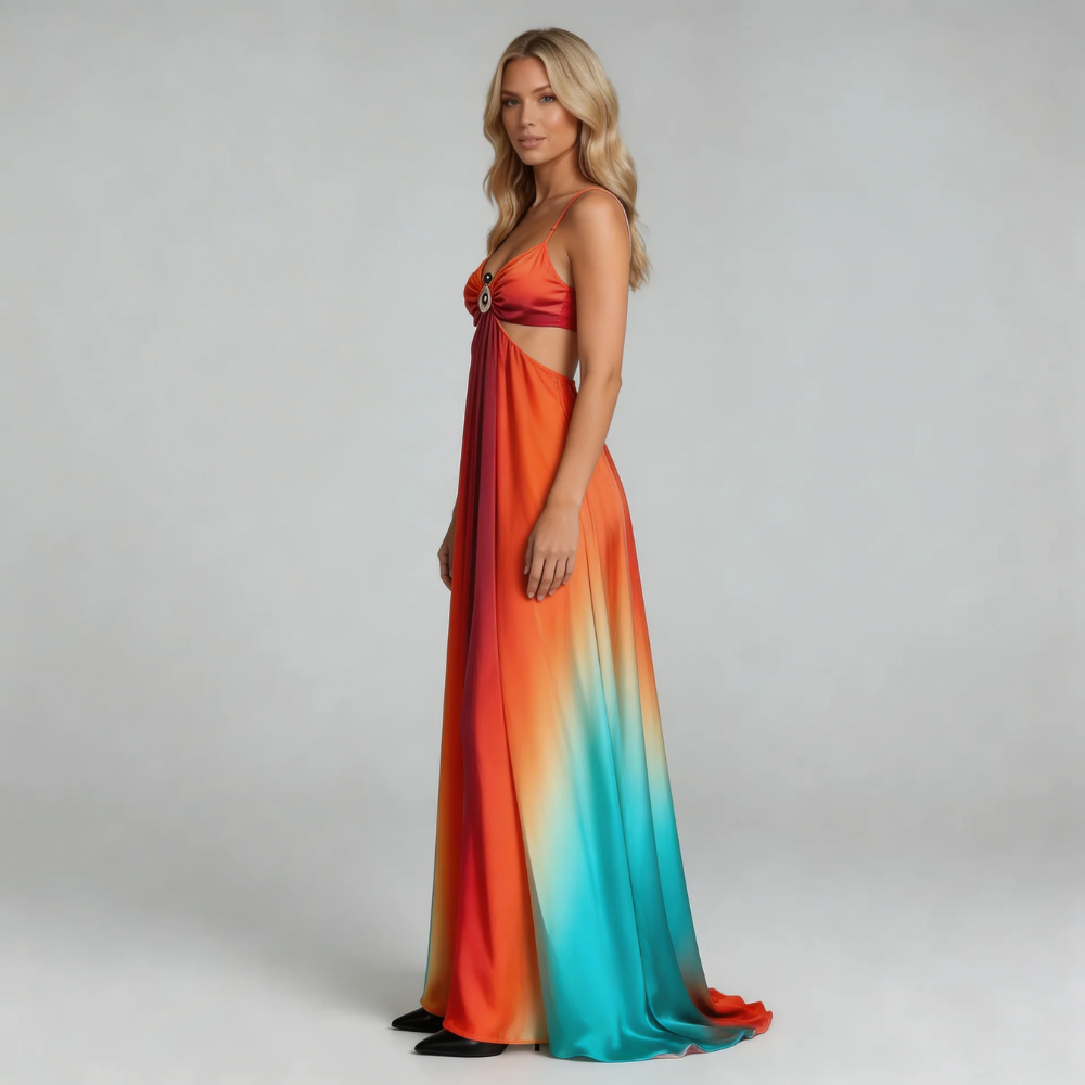 Valentina Ombre Maxi Dress