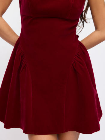 Valentina Velvet Mini Dress