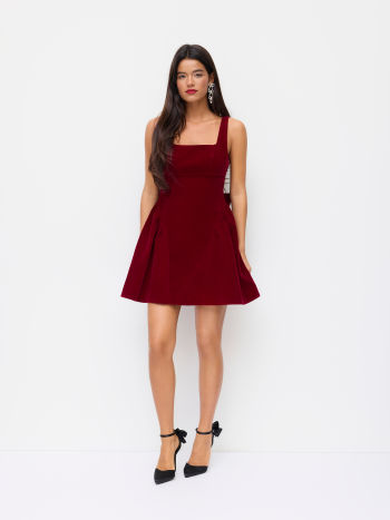 Valentina Velvet Mini Dress