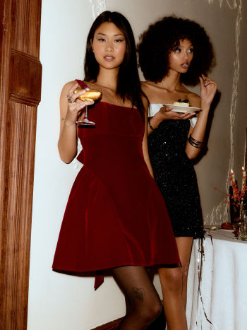 Valentina Velvet Mini Dress