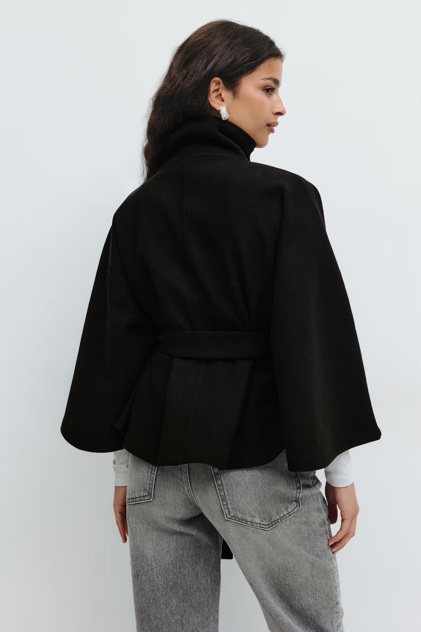 Lumia Belt Cape Jacket