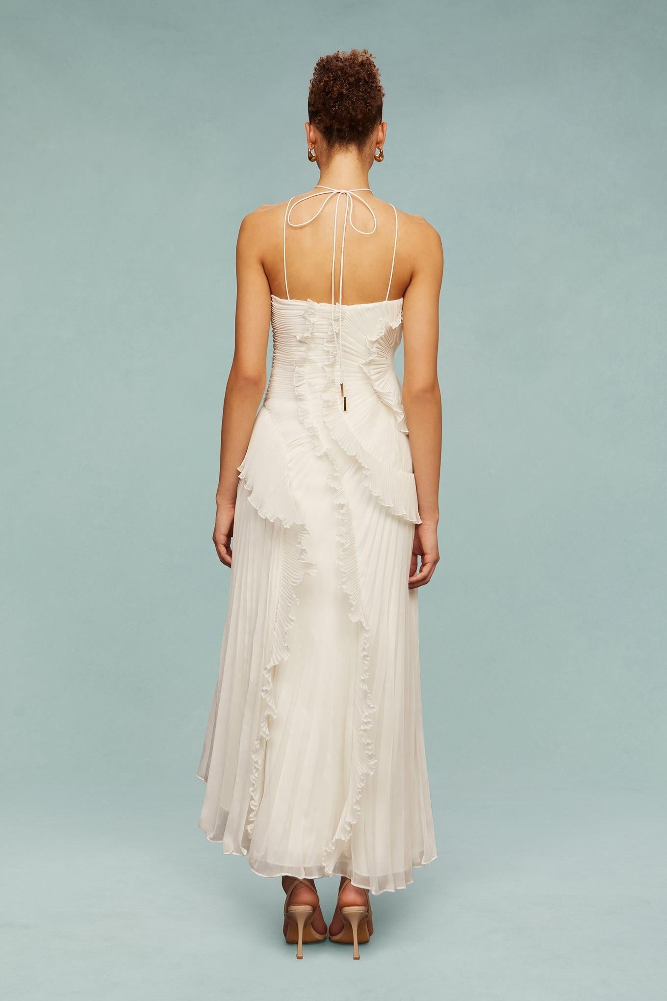 Amelia Halter Maxi Dress