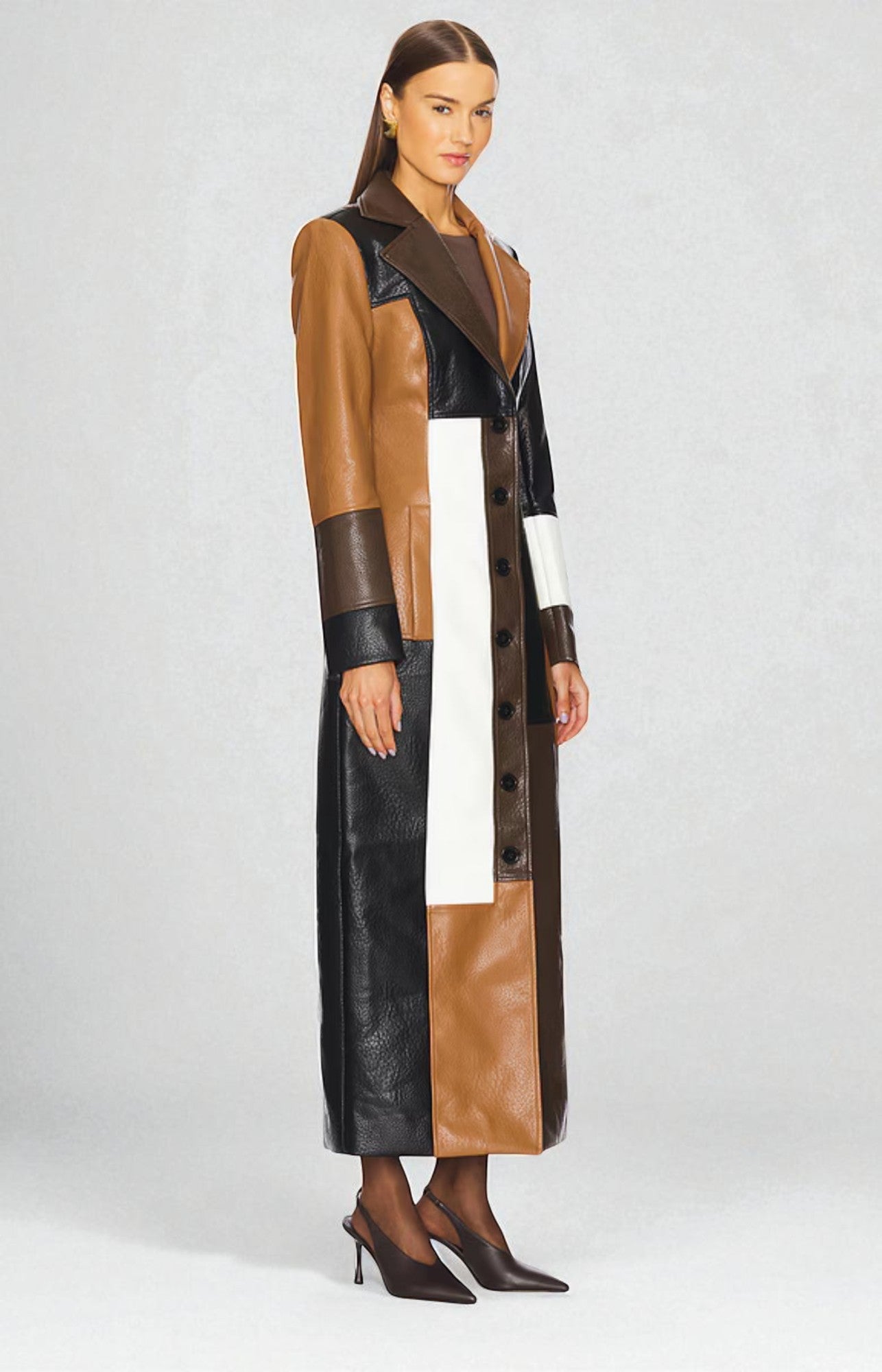 Rosa Leather Coat