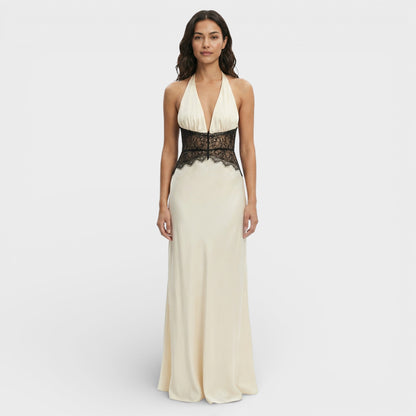 Davina Halterneck Maxi Dress