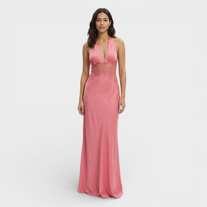 Davina Halterneck Maxi Dress