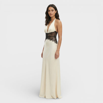 Davina Halterneck Maxi Dress