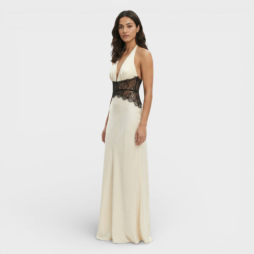 Davina Halterneck Maxi Dress