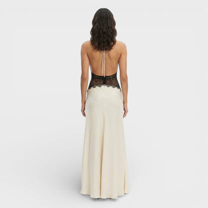 Davina Halterneck Maxi Dress