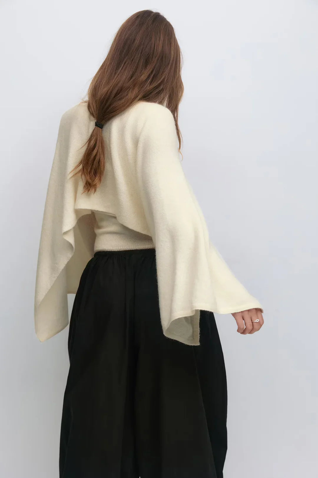 Casey Knitted Cape Top