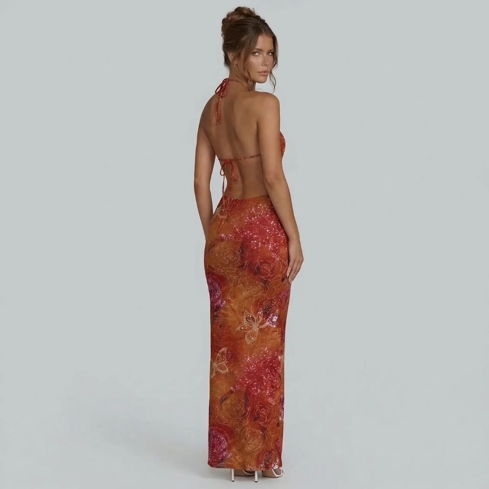 Alessia Cutout Maxi Dress