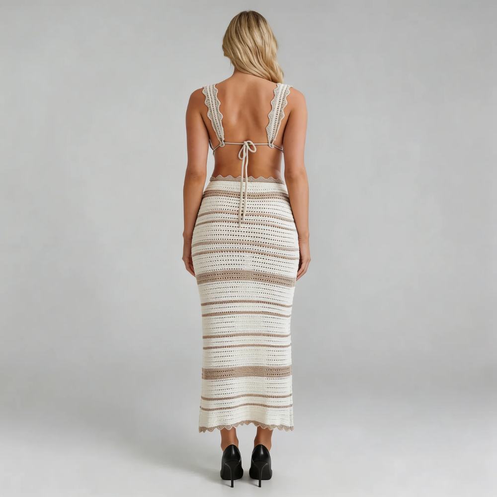 Amelie Crochet Midi Set