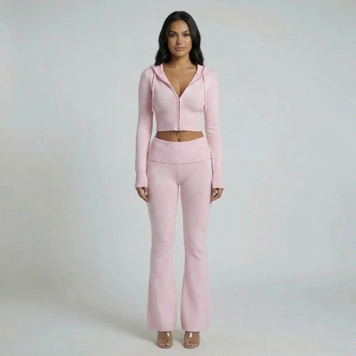 Anika Ribbed Lounge Set
