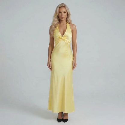 Arabelle Bow Maxi Dress