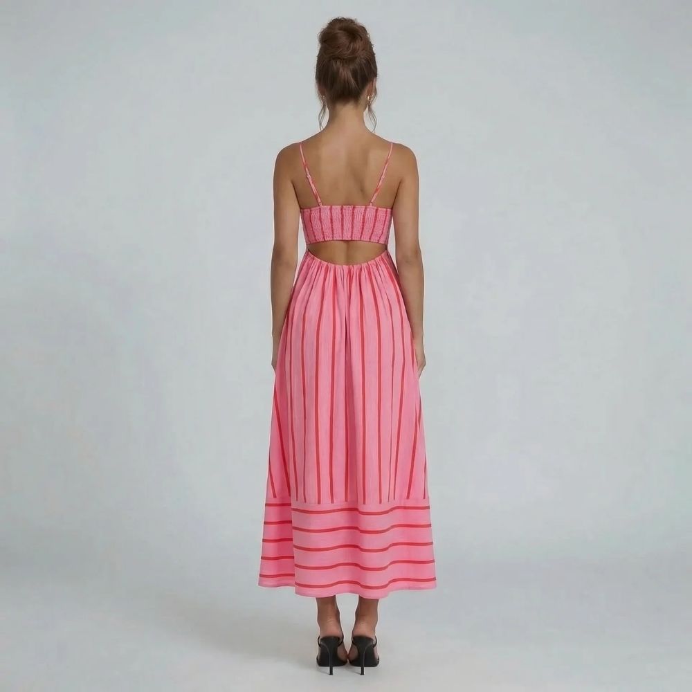 Delilah Stripe Maxi Dress