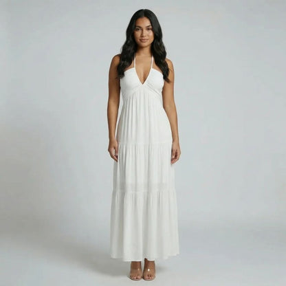 Elara Tiered Maxi Dress