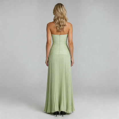 Loren Pleated Maxi Dress
