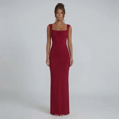 Marisol Bow Maxi Dress