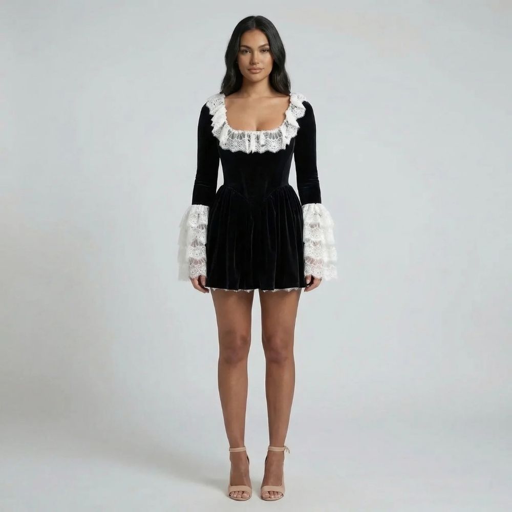 Matilda Lace Mini Dress