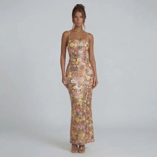 Mirabelle Floral Maxi Dress
