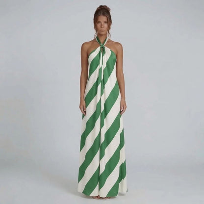 Natalia Stripe Maxi Dress
