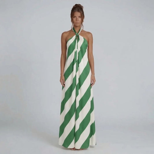 Natalia Stripe Maxi Dress