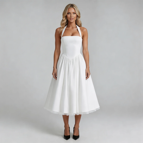 Selene Corset Midi Dress