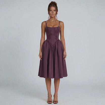 Seraphina Lace Midi Dress