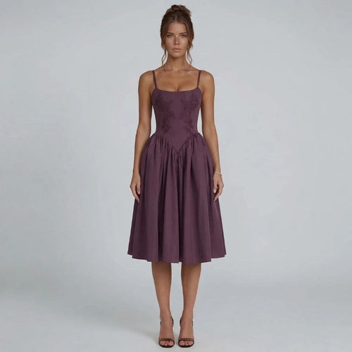 Seraphina Lace Midi Dress
