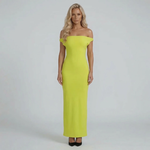 Sienna Ruched Maxi Dress
