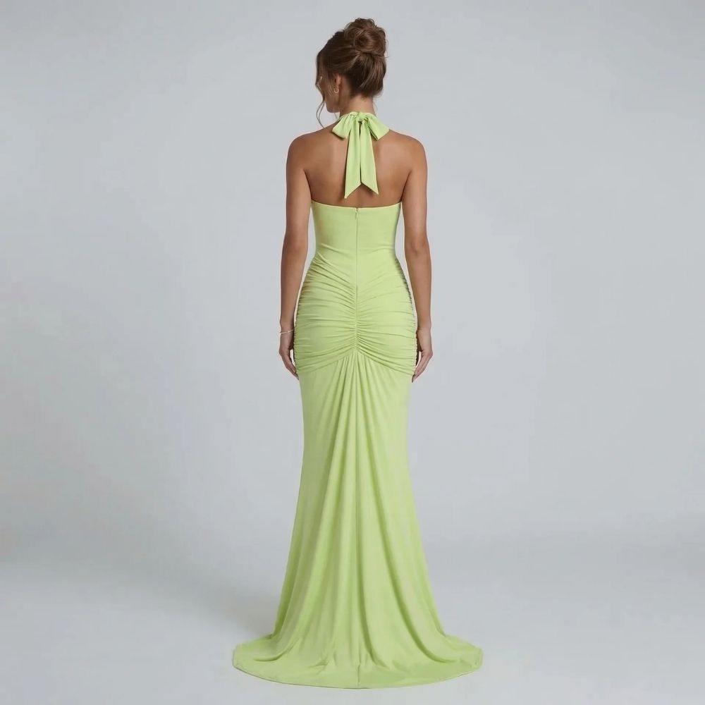 Sylvia Ruched Maxi Dress