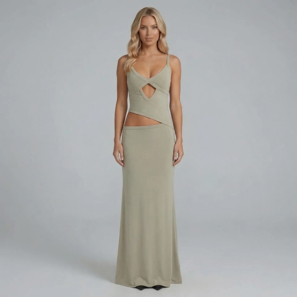 Viviana Cutout Maxi Dress